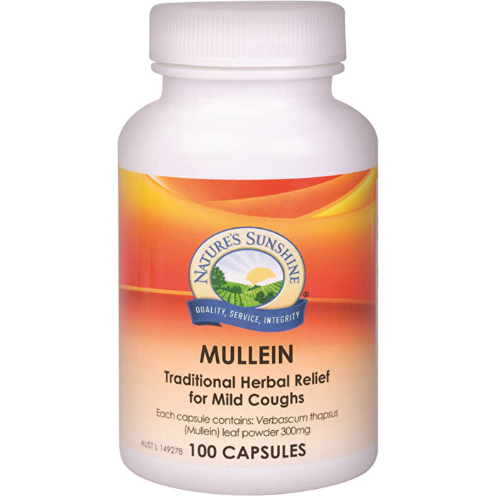 Nature's Sunshine Mullein 300mg 100c