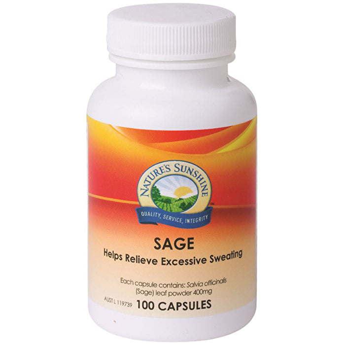 Nature's Sunshine Sage 400mg 100c