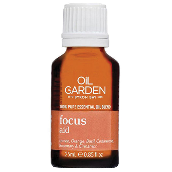 Oil Garden Essential Oil Blend Focus Aid 25ml