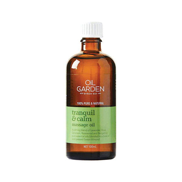 Oil Garden Massage Oil Blend Tranquil & Calm 100ml