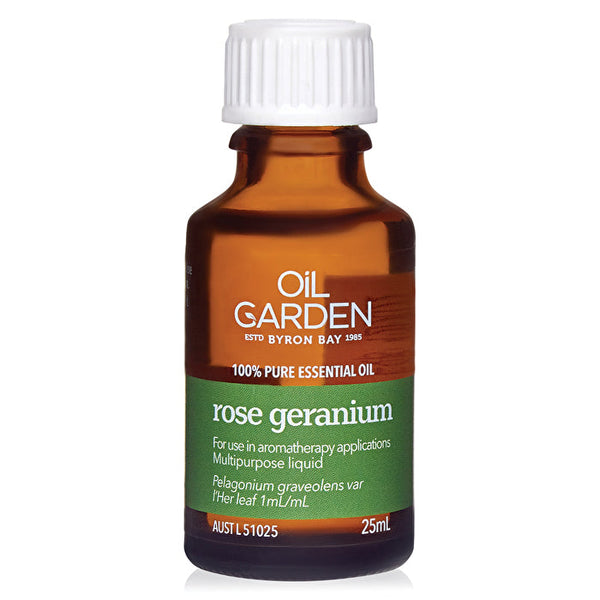 Oil Garden Essential Oil Rose Geranium 25ml