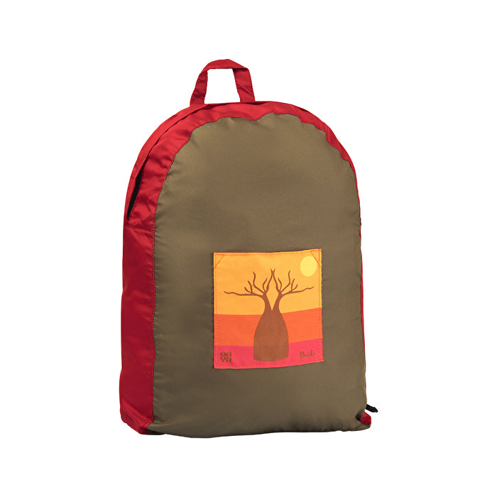 Onya Backpack Olive Chilli Boab