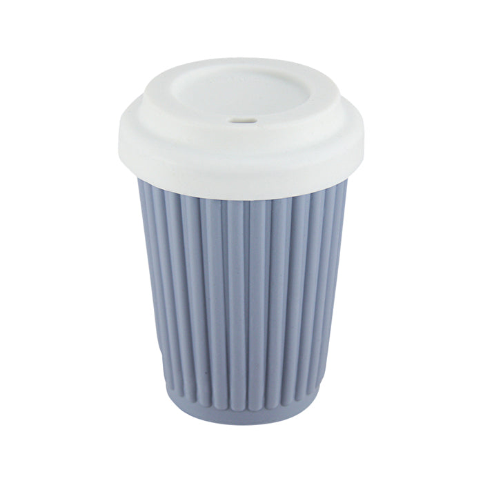 Onya Reusable Coffee Cup Grey Blue 355ml