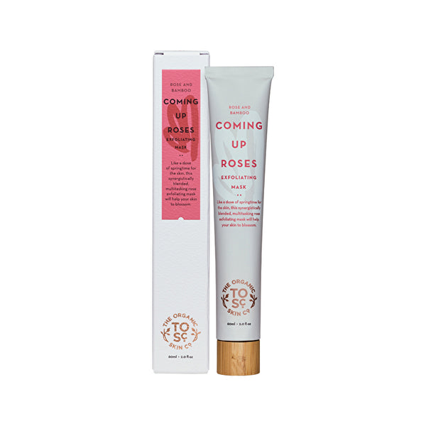 The Organic Skin Co Organic Coming Up Roses Exfoliating Mask Rose and Bamboo 60ml
