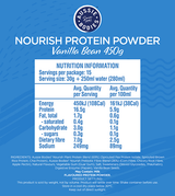 Aussie Bodies Nourish Protein Powder Vanilla Bean 450g