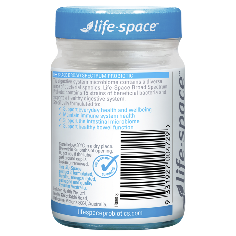 Life-Space Broad Spectrum Probiotic 60 Hard Capsules