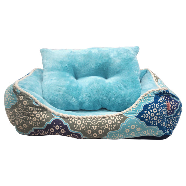 Pet Maison Medina Cuddler Pet Bed by Pet Maison for Unisex - 24 x 36 x 12 Inch Pet Bed