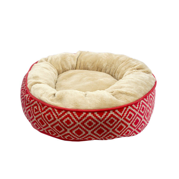 Pet Maison Kilim Donut Pet Bed by Pet Maison for Unisex - 27 x 8 Inch Pet Bed