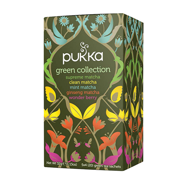Pukka Organic Green Collection (4 Flavours) x 20 Tea Bags