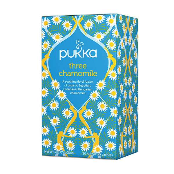 Pukka Organic Three Chamomile x 20 Tea Bags
