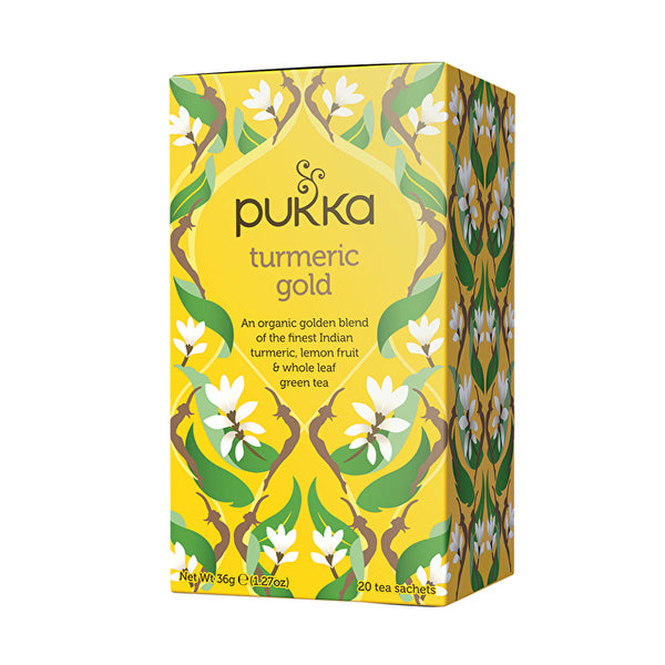 Pukka Organic Turmeric Gold x 20 Tea Bags
