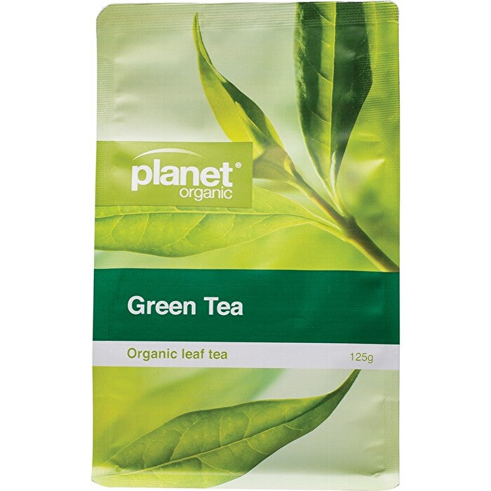 Planet Organic Organic Green Tea Loose Leaf 125g