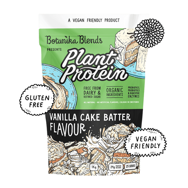 Botanika Blends Vanilla Cake Batter Plant Protein 1kg