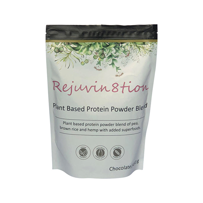 Rejuvin8tion Plant Based Protein Powder Blend Chocolate 450g