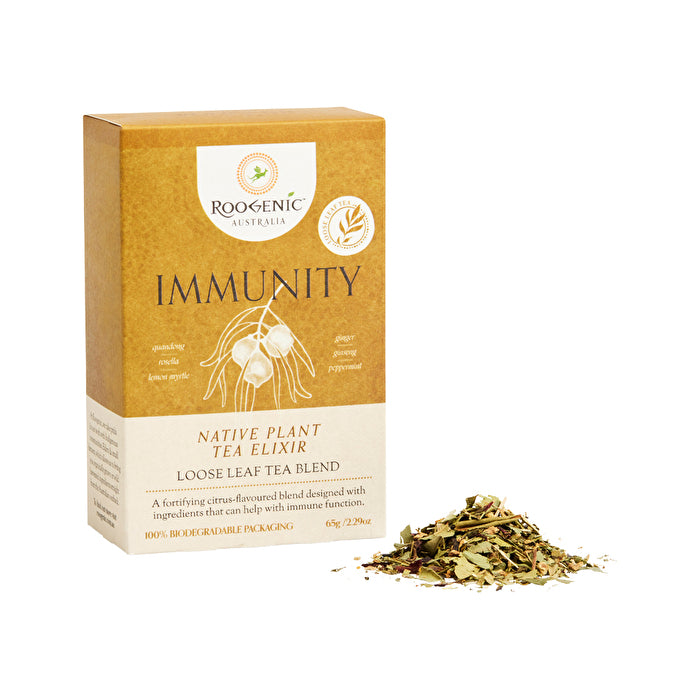 Roogenic Australia Immunity (Native Plant Tea Elixir) Loose Leaf 65g