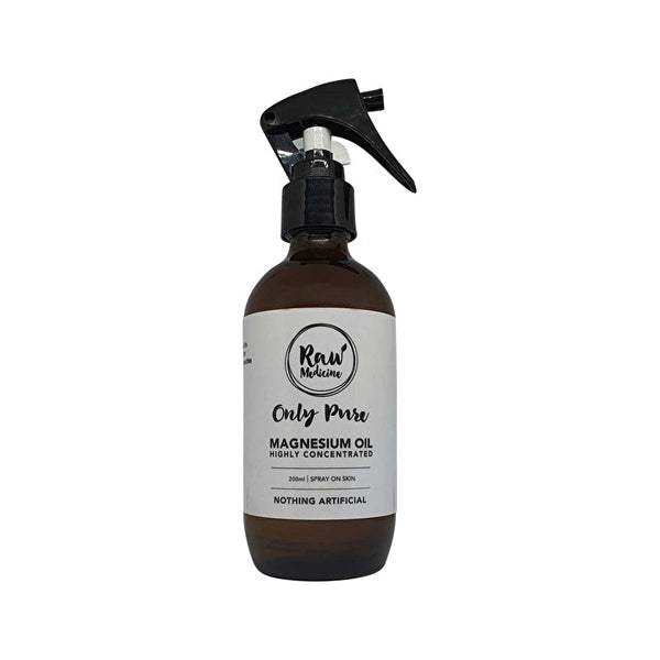 Raw Medicine Magnesium Oil (Highly Concentrated) Only Pure Spray 200ml