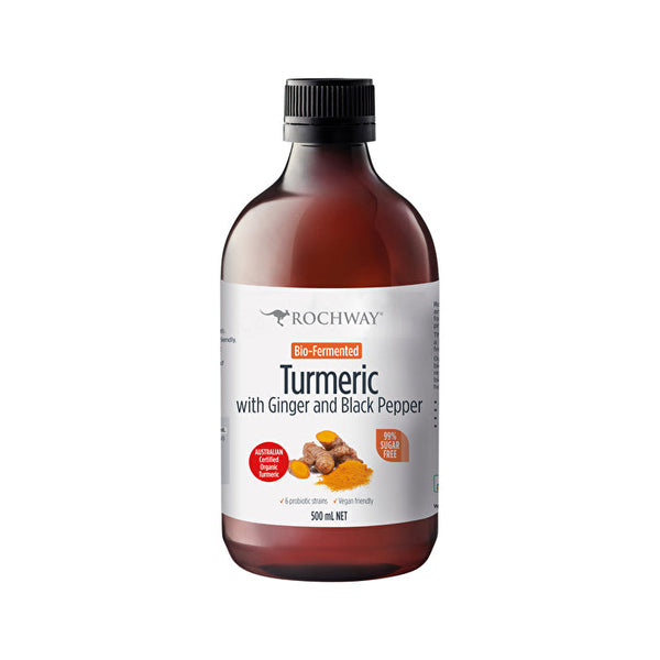 Rochway Bio-Fermented Turmeric with Ginger & Black Pepper 500ml