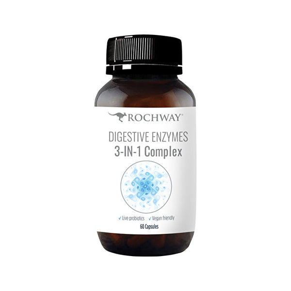 Rochway Digestive Enzymes 3-in-1 Complex 60c