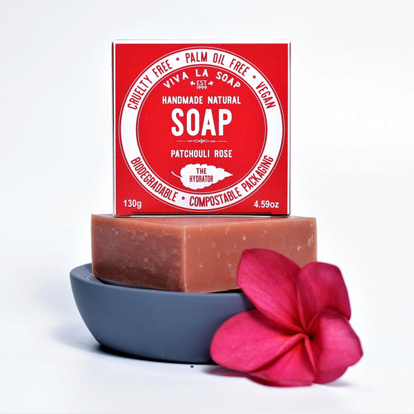 Viva La Body The Hydrator Patchouli Rose Soap 130g Bar