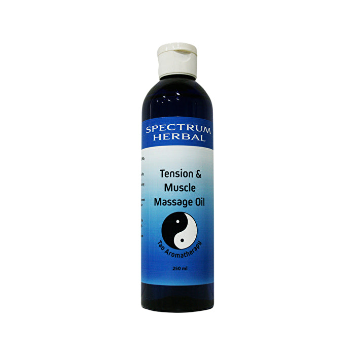 Spectrum Herbal Tao Aromatherapy Massage Oil Tension & Muscle 250ml