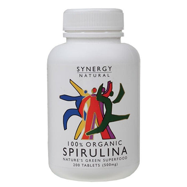 Synergy Natural Organic Spirulina 500mg 200t