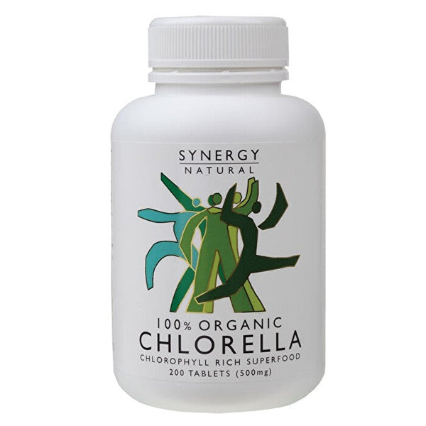 Synergy Natural Organic Chlorella 500mg 200t