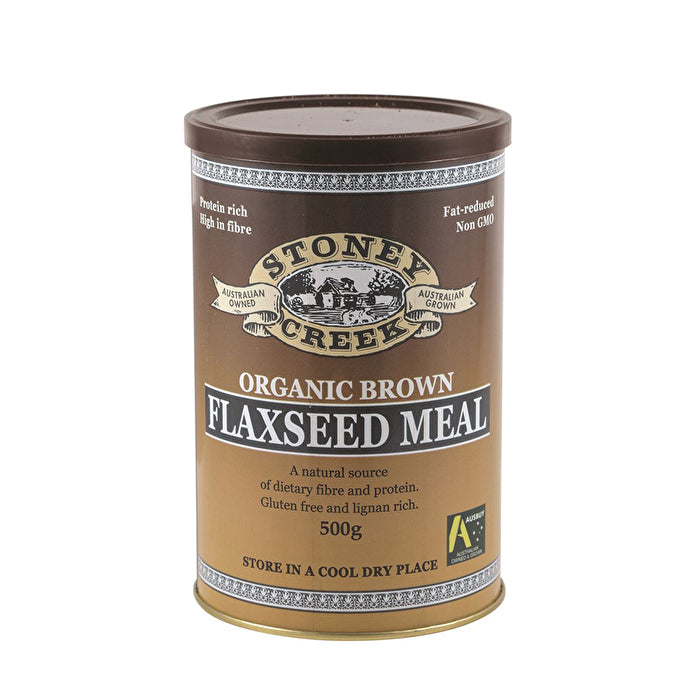 Stoney Creek Organic Flaxseed Meal Brown 500g