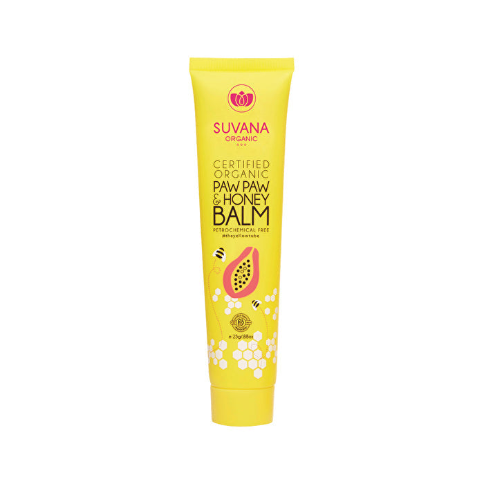 Suvana Organic Paw Paw and Honey Balm 25g