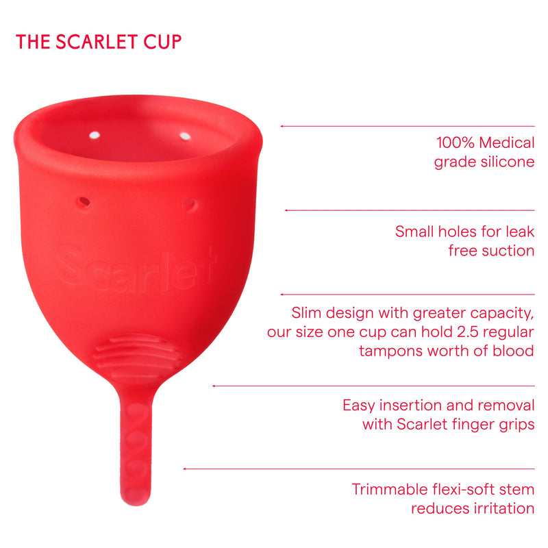 Scarlet Period Cup Large