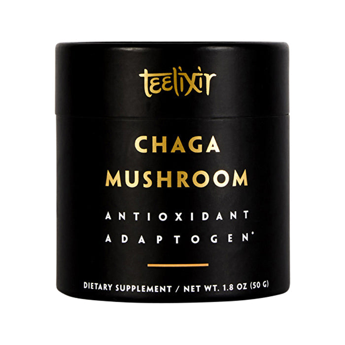 Teelixir Organic Chaga Mushroom (Antioxidant Adaptogen) 50g