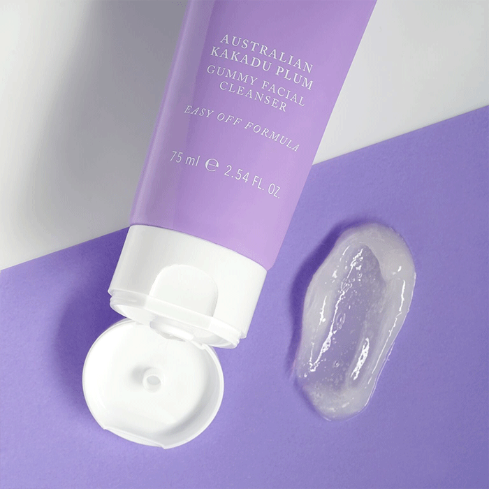 Oilixia Australian Kakadu Plum Gummy Facial Cleanser