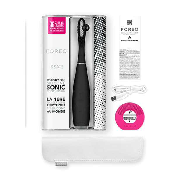 FOREO ISSA 2 - Black Electric Toothbrush