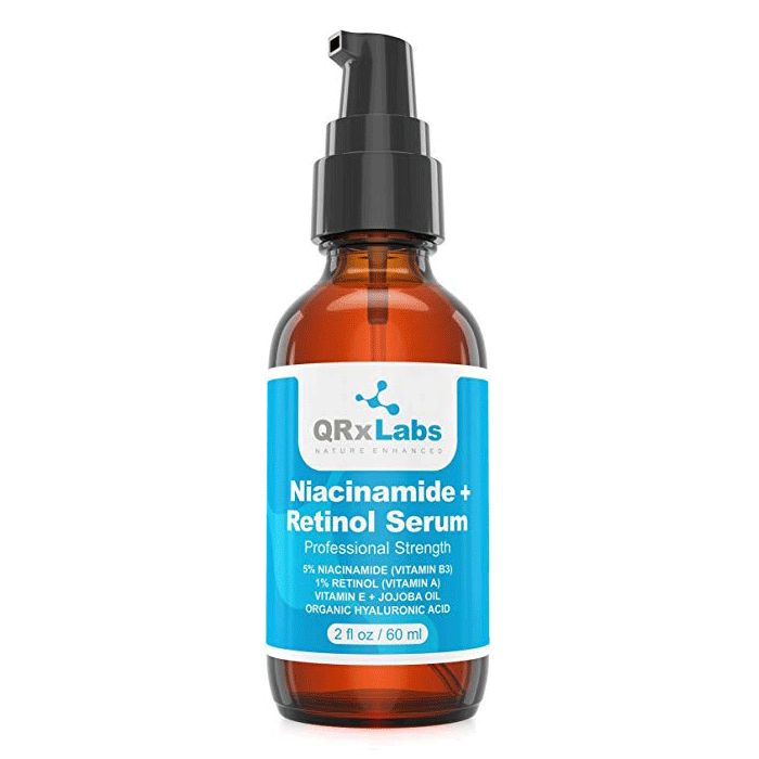 QRxLabs Niacinamide + Retinol Serum