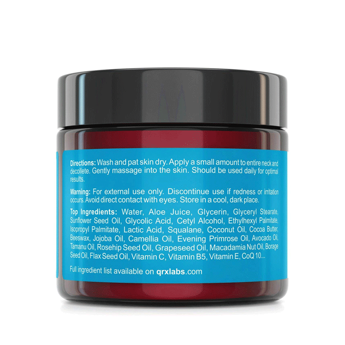 QRxLabs Neck Firming Cream