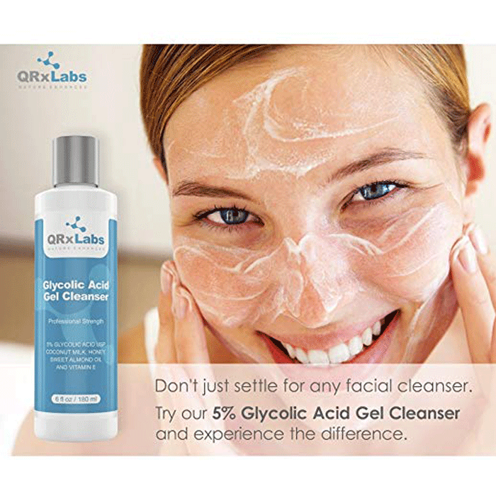 QRxLabs Glycolic Acid Gel Cleanser