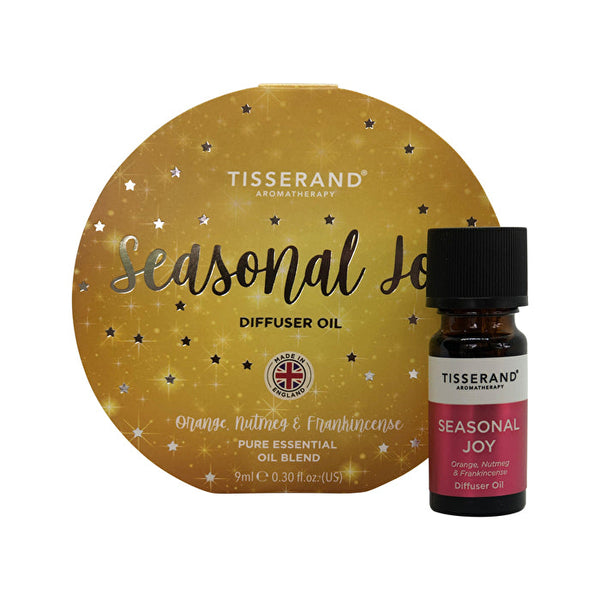 Tisserand Essential Oil Diffuser Blend Seasonal Joy (Round) 9ml
