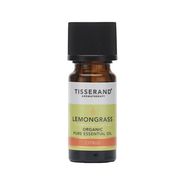 Tisserand Essential Oil Organic Lemongrass 9ml