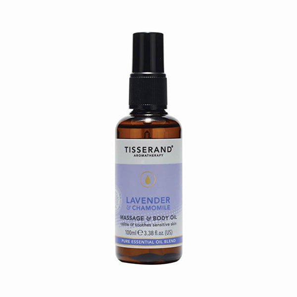 Tisserand Lavender & Chamomile Massage & Body Oil 100ml