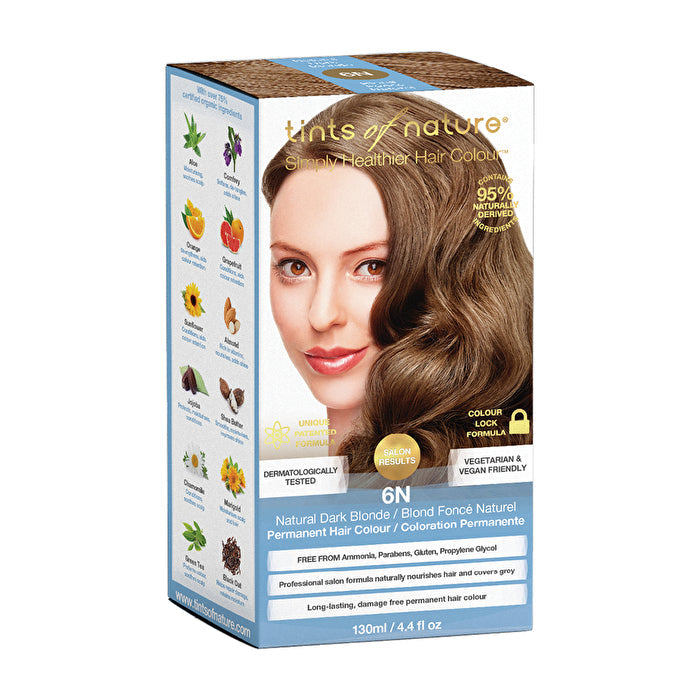 Tints of Nature Perm. Hair Colour Natural Dark Blonde 6N