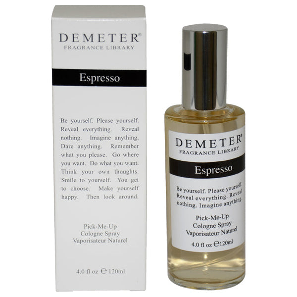 Demeter Espresso by Demeter for Unisex - 4 oz Cologne Spray