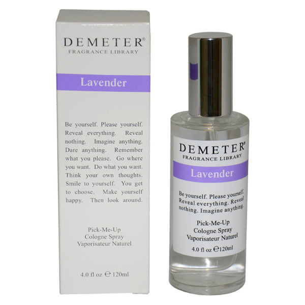 Demeter Lavender by Demeter for Unisex - 4 oz Cologne Spray