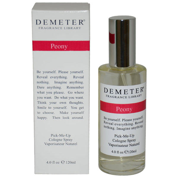 Demeter Peony by Demeter for Unisex - 4 oz Cologne Spray