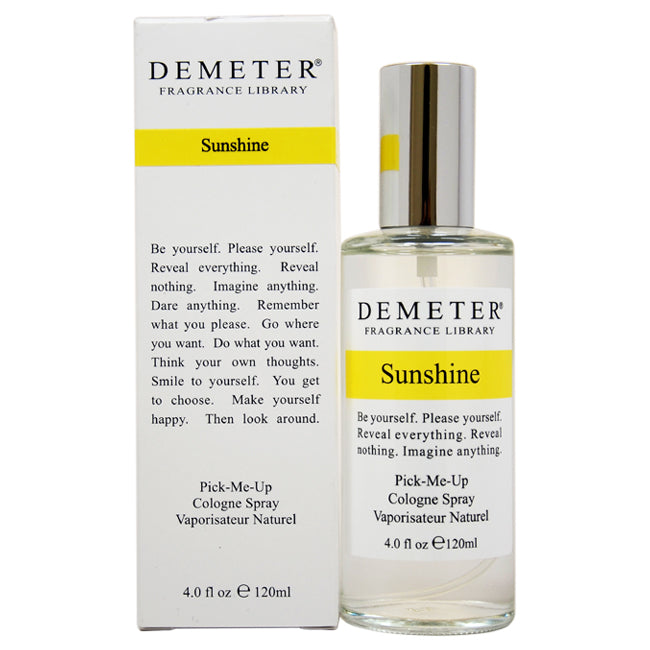 Demeter Sunshine by Demeter for Unisex - 4 oz Cologne Spray