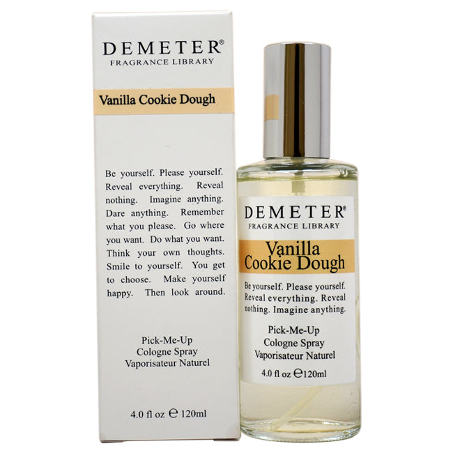 Demeter Vanilla Cookie Dough by Demeter for Unisex - 4 oz Cologne Spray