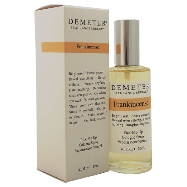 Demeter Frankincense by Demeter for Unisex - 4 oz Cologne Spray