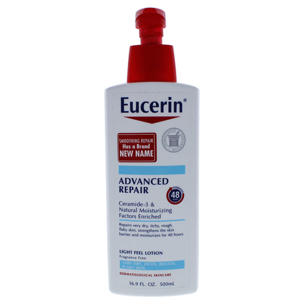 Eucerin Plus Smoothing Essentials Fast Absorbing Lotion by Eucerin for Unisex - 16.9 oz Lotion