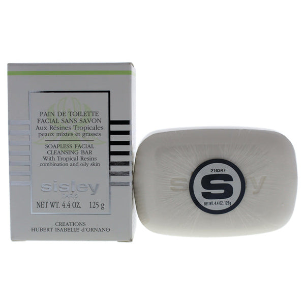 Sisley Soapless Facial Cleansing Bar by Sisley for Unisex - 4.4 oz Soap