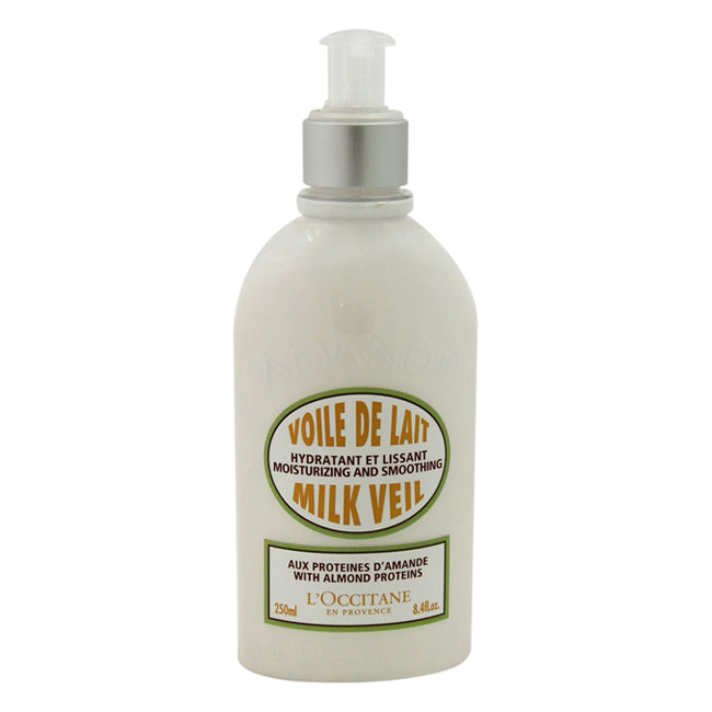 L'Occitane Almond Milk Veil by Loccitane for Unisex - 8.4 oz Body Milk