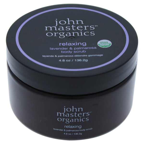 John Masters Organics Relaxing Lavender & Palmarosa Body Scrub by John Masters Organics for Unisex - 4.8 oz Scrub