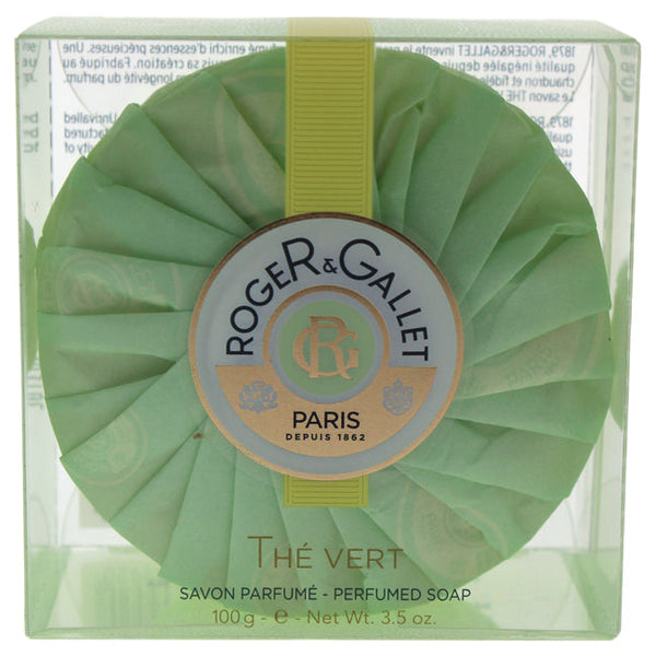 Roger & Gallet The Vert Perfumed Soap by Roger & Gallet for Unisex - 3.5 oz Bar Soap